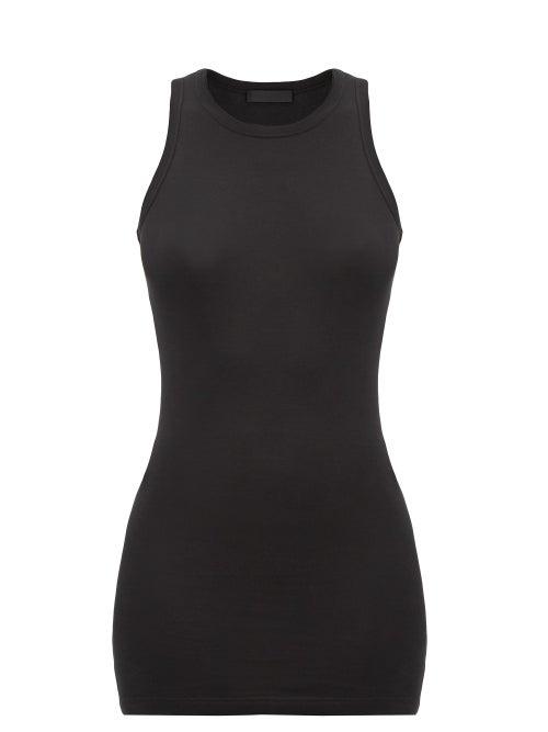 Wardrobe.nyc Wardrobe. Nyc - Release 07 Ribbed Cotton-jersey Dress - Womens - Black