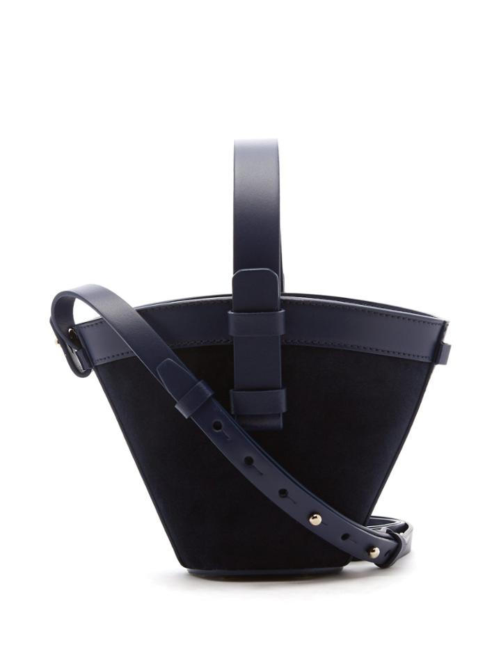 Nico Giani Nelia Suede Bucket Bag