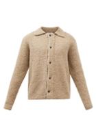 Le17septembre Homme - Wool-blend Boucl Cardigan - Mens - Brown