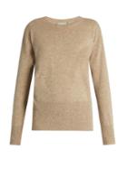 Vince Cut-out Back Cashmere-knit Sweater