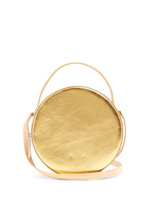 Matchesfashion.com Pb 0110 - Ab38 Leather Cross Body Bag - Womens - Gold Multi