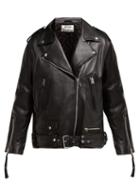 Matchesfashion.com Acne Studios - Myrtle Leather Biker Jacket - Womens - Black