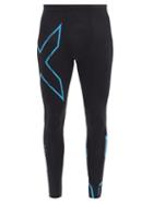 Matchesfashion.com 2xu - Mcs Run Technical-jersey Compression Leggings - Mens - Black Blue