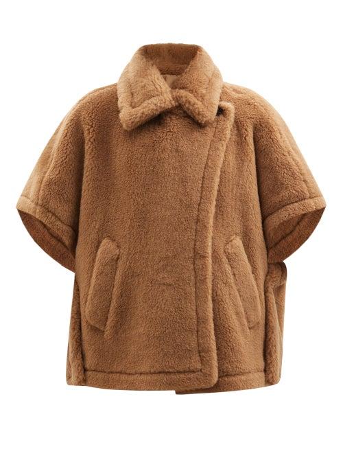 Max Mara - Tebe Cape - Womens - Camel