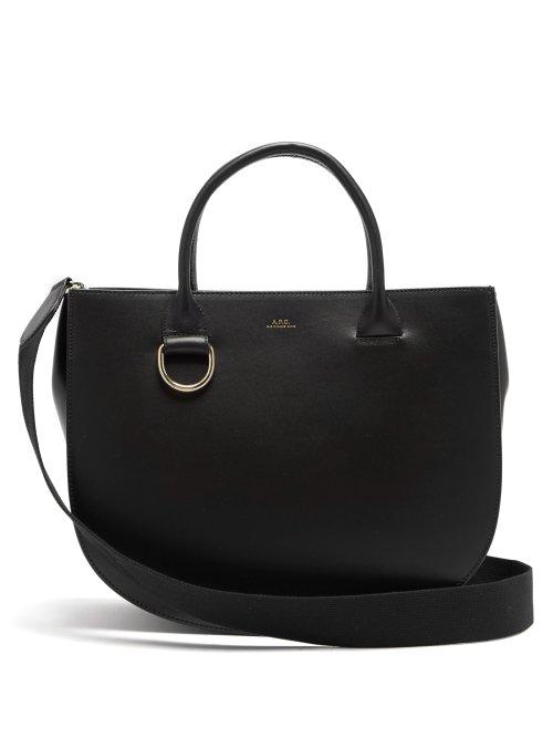 Matchesfashion.com A.p.c. - Marion Leather Shoulder Bag - Womens - Black