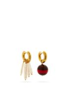 Matchesfashion.com Timeless Pearly - Mismatched Pearl & 24kt Gold-plated Earrings - Womens - Pearl