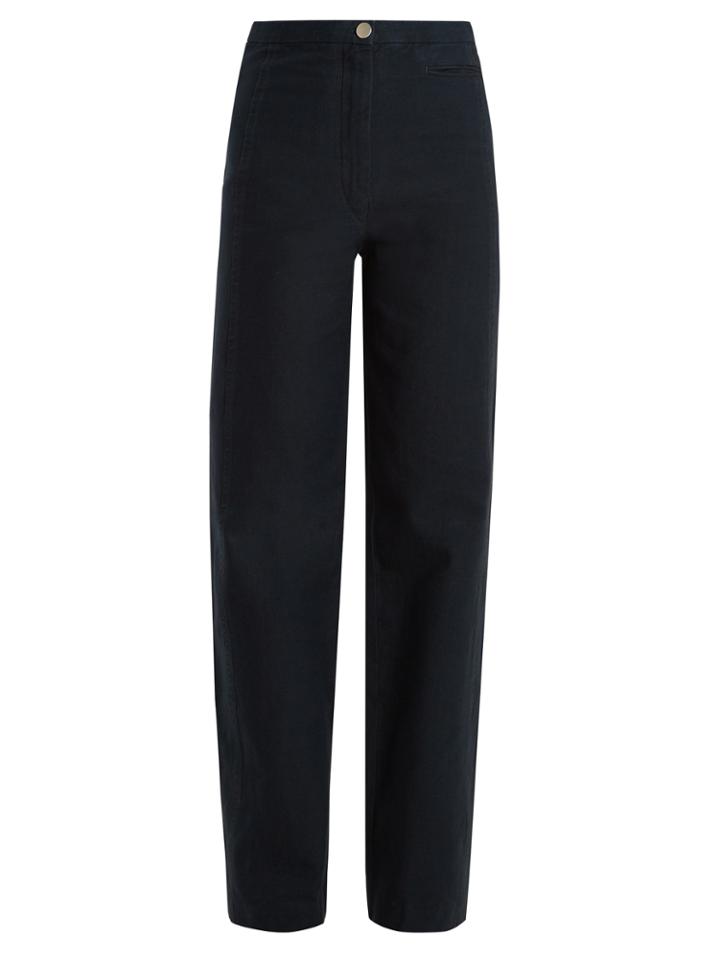 Lemaire High-rise Wide-leg Jeans