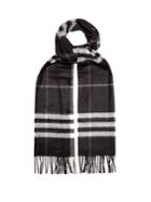 Burberry Giant Icon-check Cashmere Scarf