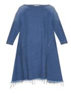 Rachel Comey Ballston Frayed-hem Denim Dress