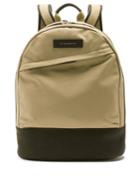 Want Les Essentiels Kastrup Canvas And Leather Backpack