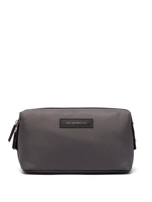 Matchesfashion.com Want Les Essentiels - Kenyatta Nylon Wash Bag - Mens - Grey