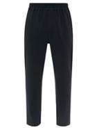 Mens Rtw Barena Venezia - Cosma Slubbed-twill Suit Trousers - Mens - Navy