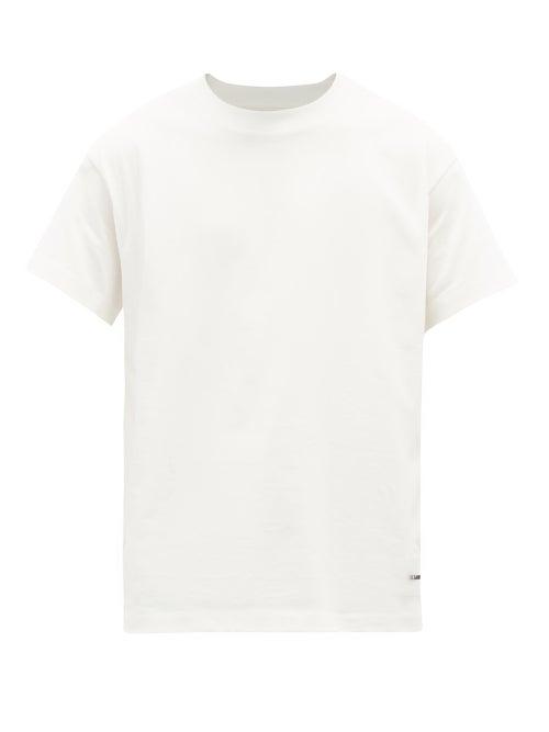Matchesfashion.com Jil Sander - Pack Of Three Cotton T-shirts - Mens - White