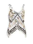 Matchesfashion.com Paco Rabanne - Chainmail Top - Womens - Silver