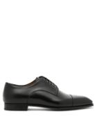 Matchesfashion.com Christian Louboutin - Cousin Leather Derby Shoes - Mens - Black