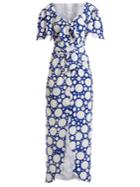 Rebecca De Ravenel Zaza Tie-front Button-down Dress