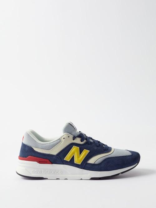New Balance - 997h Suede And Mesh Trainers - Mens - Multi