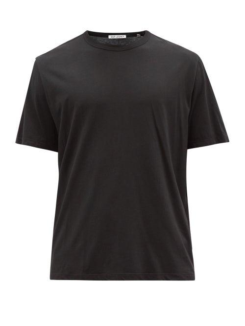Our Legacy - New Box Cotton-jersey T-shirt - Mens - Black