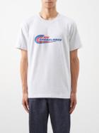 Casablanca - Air Casablanca-print Organic-cotton T-shirt - Mens - White Multi