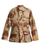 Matchesfashion.com Myar - 1990s Usj90 American Camouflage Print Jacket - Womens - Khaki Multi
