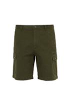 Matchesfashion.com A.p.c. - Cotton Cargo Shorts - Mens - Green