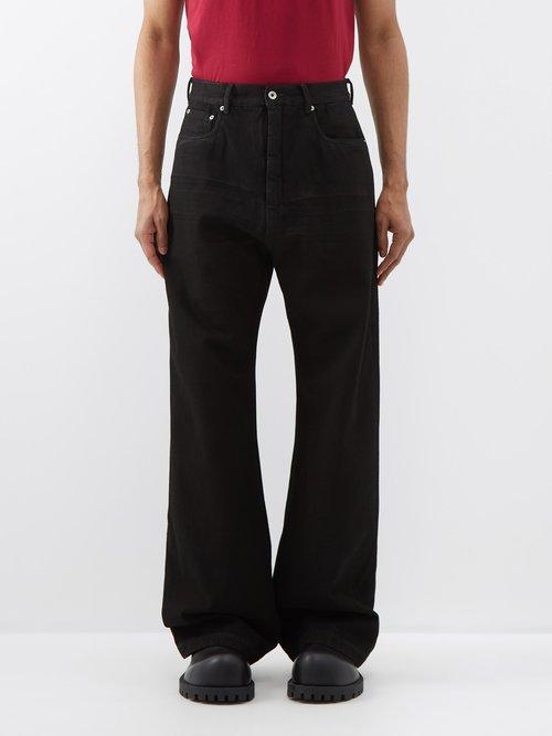 Rick Owens Drkshdw - Geth Wide-leg Jeans - Mens - Black