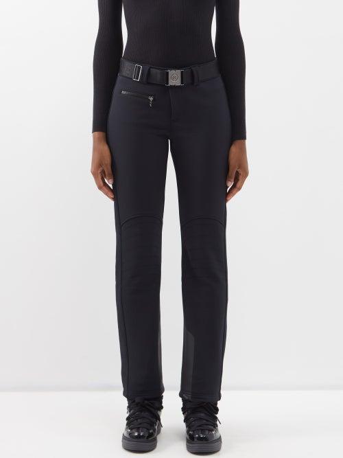 Bogner - Madei Belted Softshell Ski Trousers - Womens - Black