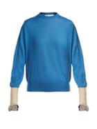 Toga Crystal-embellished Fine-knit Top