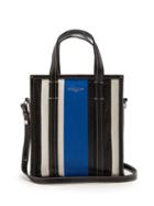 Matchesfashion.com Balenciaga - Bazar Shopper Xs - Womens - Blue Stripe