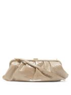 Matchesfashion.com Balenciaga - Cloud Xl Crocodile-effect Leather Cross-body Bag - Womens - Beige