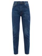 Matchesfashion.com Acne Studios - Melik High Rise Tapered Jeans - Womens - Denim