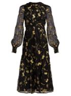 Erdem Carwen Lismore-embroidery Organza Dress