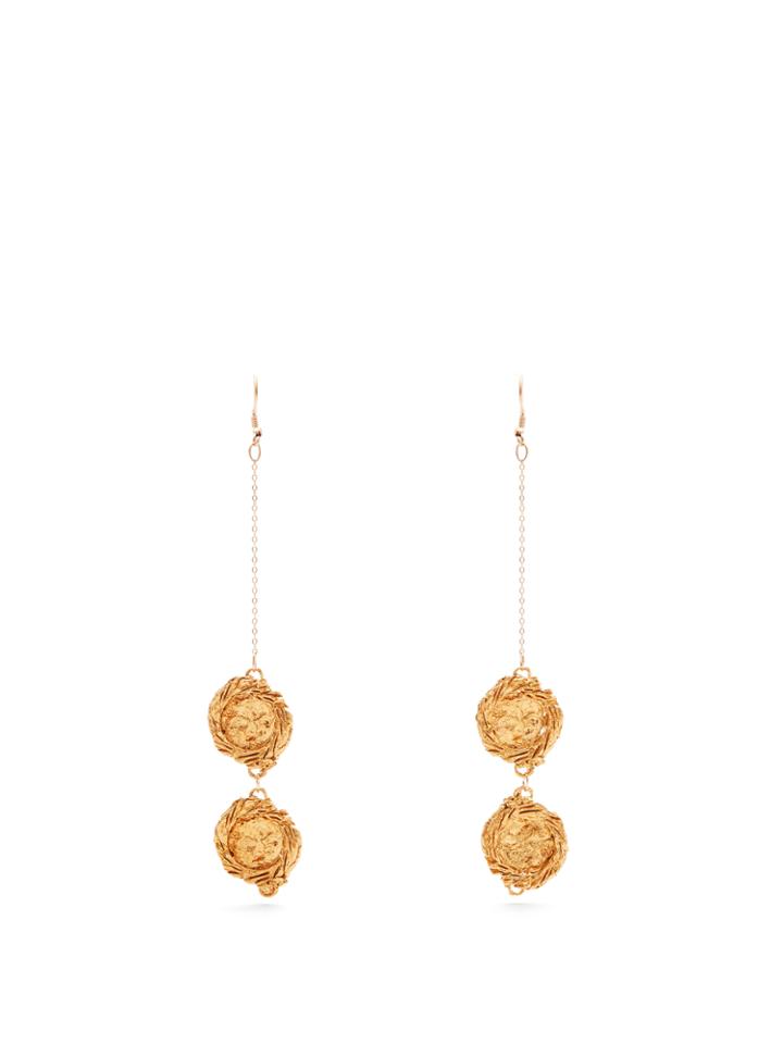 Alighieri Night By Night Gold-plated Earrings