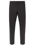 Matchesfashion.com A.p.c. - Lad Cotton Blend Chino Trousers - Mens - Dark Grey