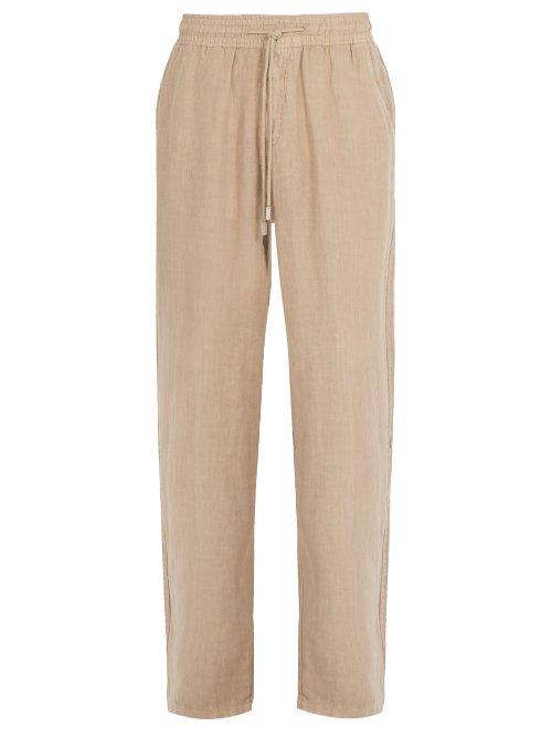 Matchesfashion.com Vilebrequin - Linen Trousers - Mens - Beige