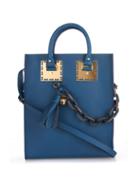 Sophie Hulme Mini Albion Buckle Leather Tote