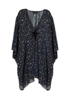 Adriana Degreas Constellation-print Silk-georgette Kaftan