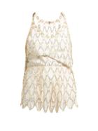 Matchesfashion.com Paco Rabanne - Chain Link Brass Top - Womens - Silver Multi