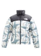The North Face - 1996 Nuptse Quilted Down Jacket - Mens - Blue Multi