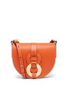 Ladies Bags Chlo - Darryl Grained-leather Cross-body Bag - Womens - Orange