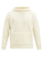 Matchesfashion.com Deveaux - Trent Hooded Wool-blend Sweater - Mens - Cream