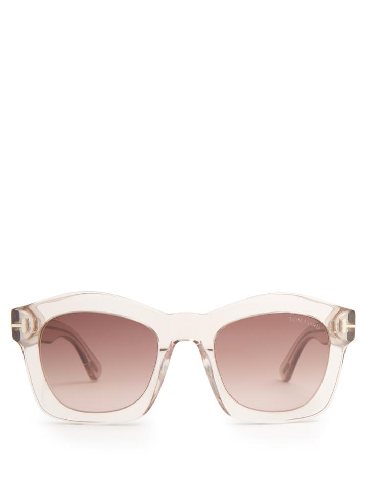 Tom Ford Eyewear Greta Acetate Sunglasses