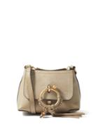 See By Chlo - Joan Mini Leather And Suede Crossbody-bag - Womens - Grey