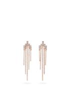 Matchesfashion.com Shay - Fringed Diamond & 18kt Rose Gold Earrings - Womens - Rose Gold