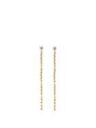 Ladies Jewellery Rosantica - Bamboo Crystal-embellished Earrings - Womens - Gold