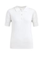 Matchesfashion.com Extreme Cashmere - No. 93 Polo Cashmere Blend Sweater - Womens - Cream