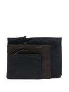 Matchesfashion.com Maison Margiela - Three Pack Of Four Stitch Pouches - Mens - Brown Multi