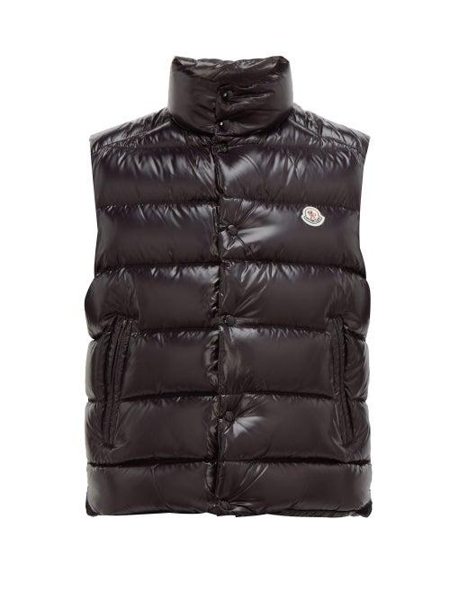 Matchesfashion.com Moncler - Tib Quilted Down Gilet - Mens - Black