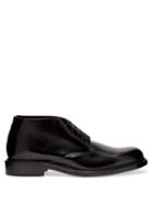 Matchesfashion.com Saint Laurent - Army Leather Derby Shoes - Mens - Black
