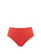 Ladies Beachwear Matteau - The High Waist Bikini Briefs - Womens - Red